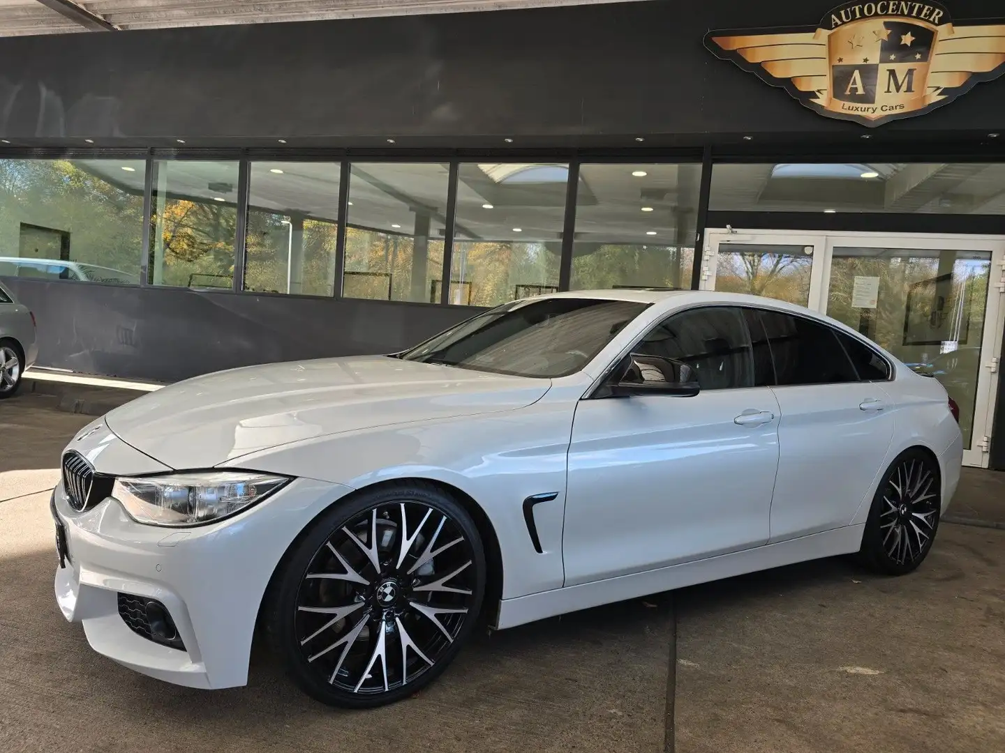 BMW 435 d xDrive Gran Coupe M-Optik LEDER/SSD/H-K/20" Weiß - 2