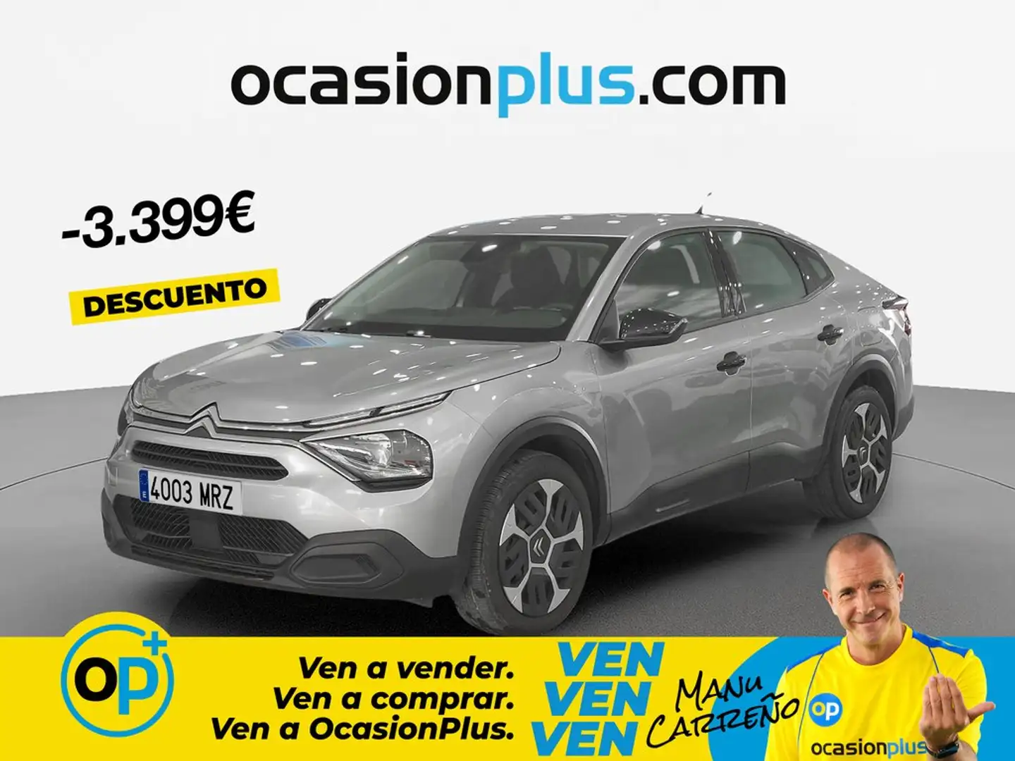 Citroen C4 X 1.2 PureTech You S&S 100 Gris - 1