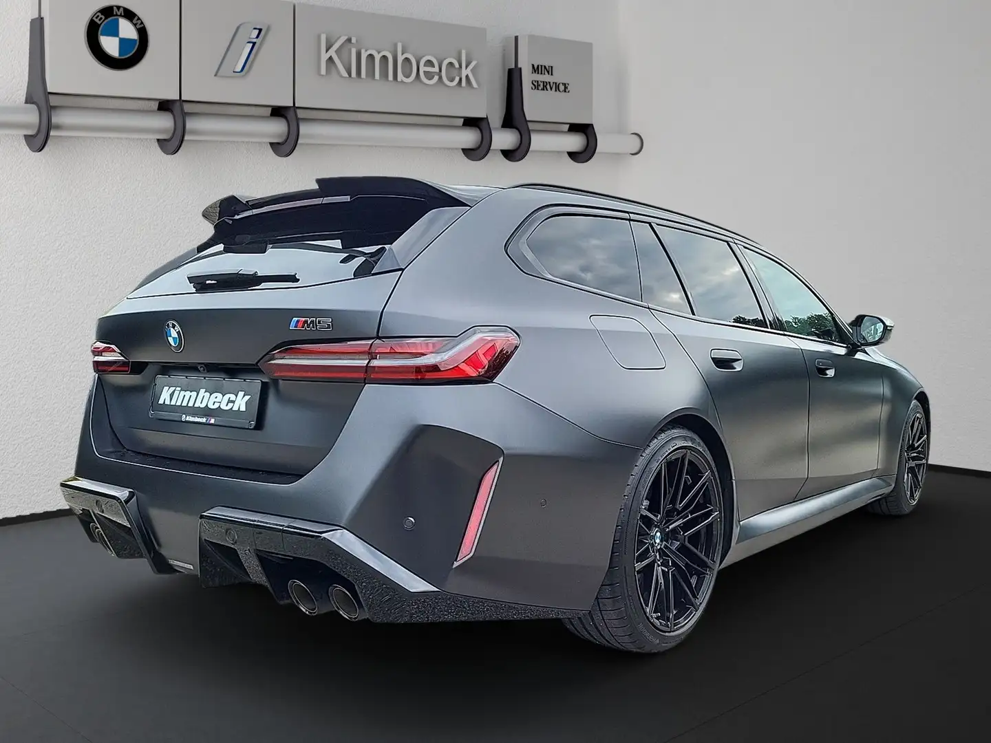 BMW M5 Touring INDIV FROZEN DEEP GREY Sitzbelüft 360° Gris - 2