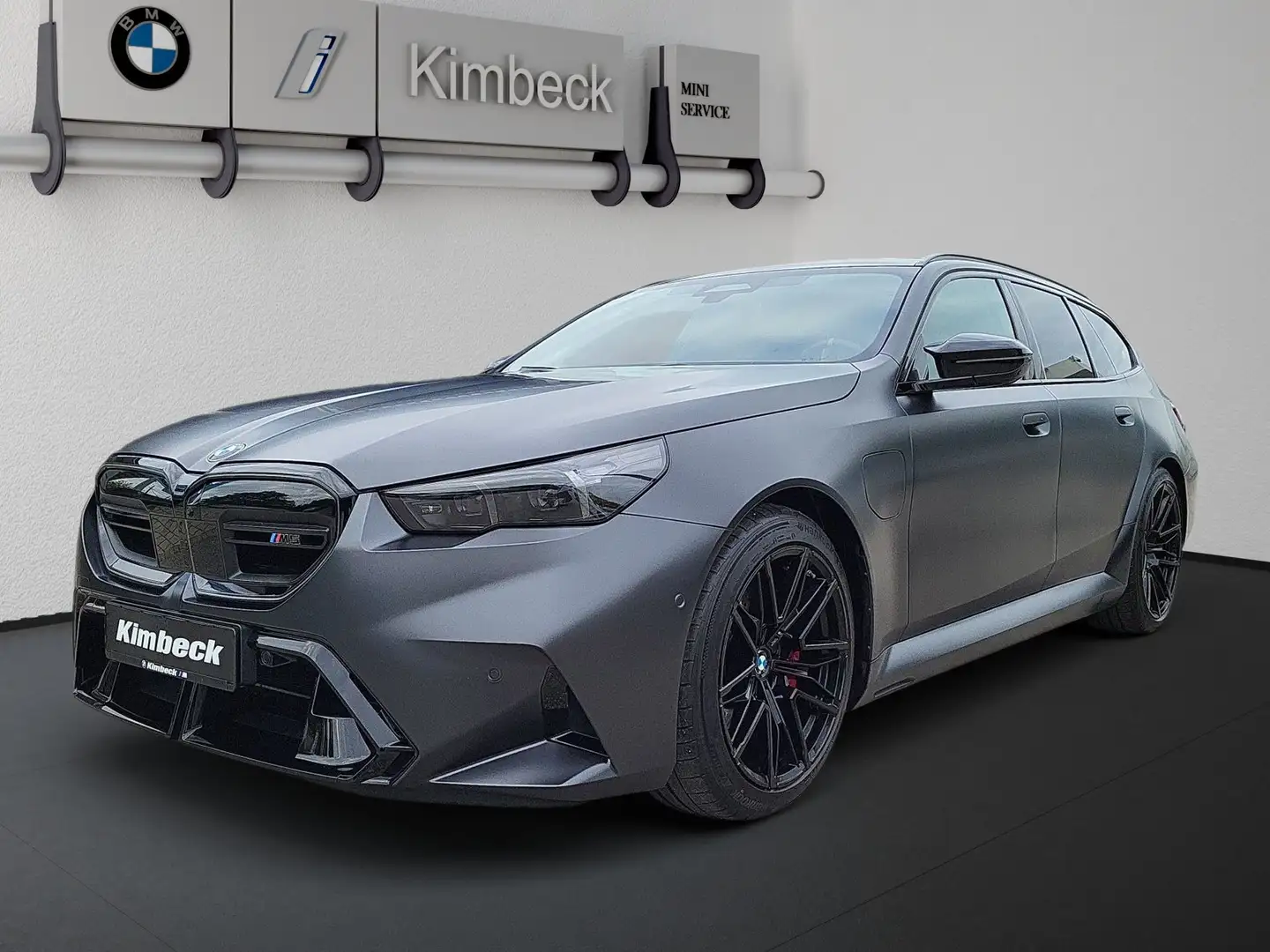 BMW M5 Touring INDIV FROZEN DEEP GREY Sitzbelüft 360° Grigio - 1