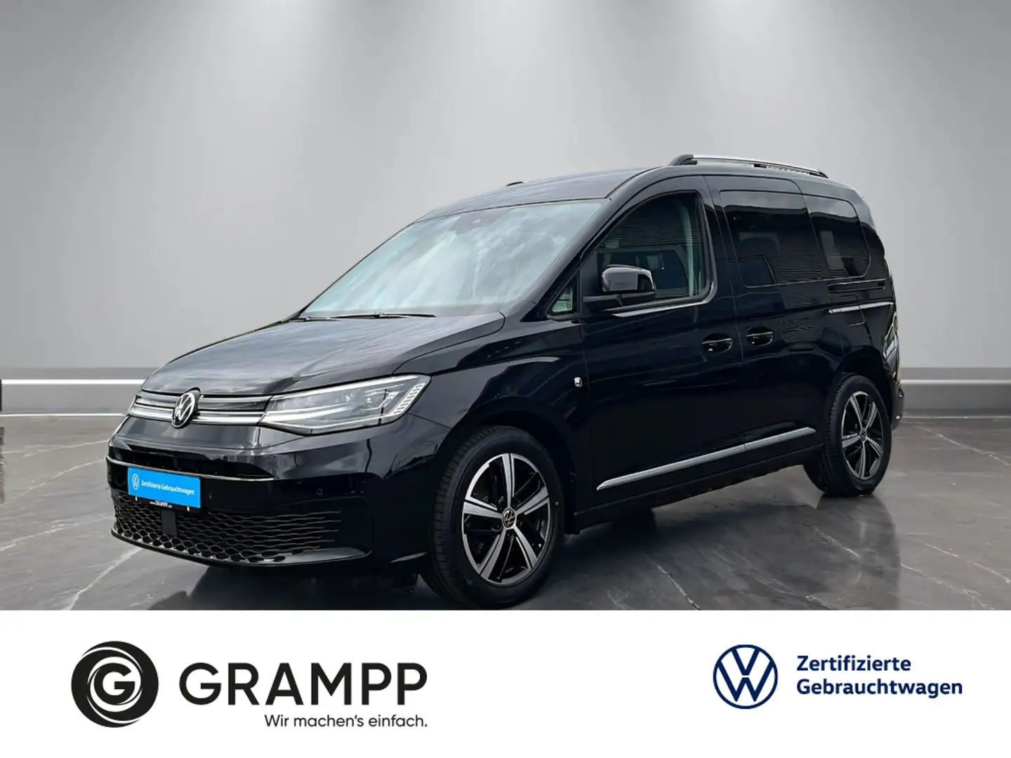 Volkswagen Caddy 2.0 TDI +AHK+ASSISTS+LED+DIGITALES+PDC+SHZ Noir - 1