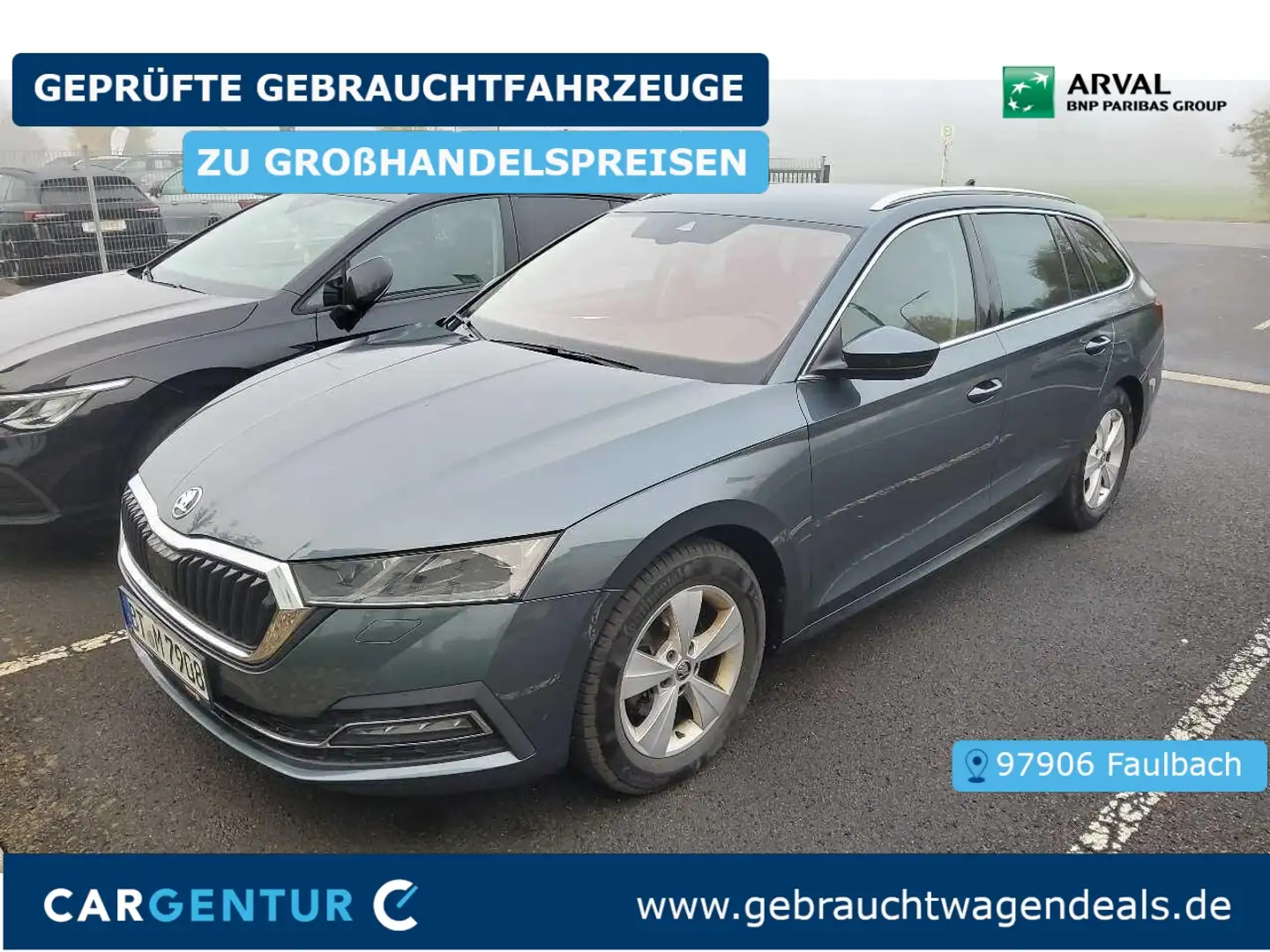 Skoda Octavia Combi 2.0 TDI First Edition Virtual ACC Gris - 1