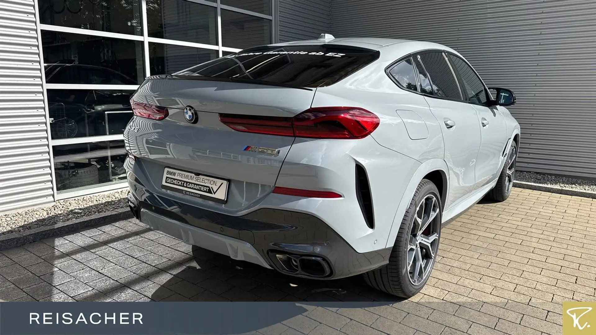 BMW X6 M60i xDr. M Sport HUD 360 ACC Sthz AHK NP:145 Grau - 2