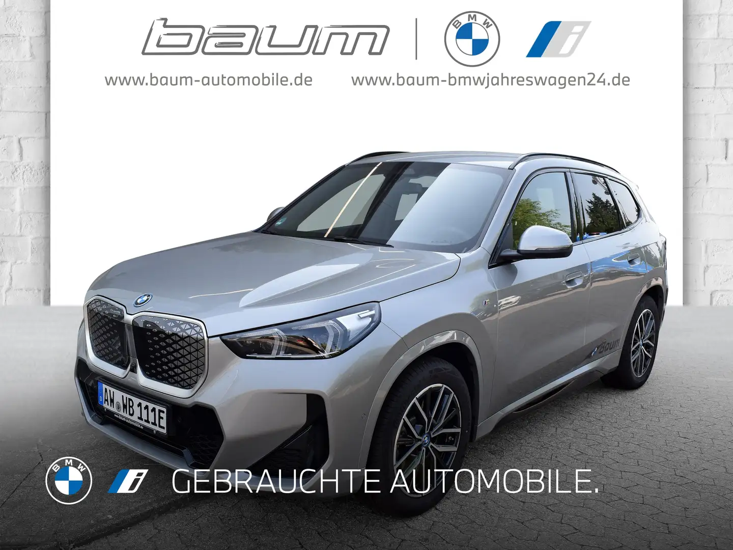 BMW iX1 xDrive30 M Sportpaket Head-Up HK HiFi DAB Zilver - 1