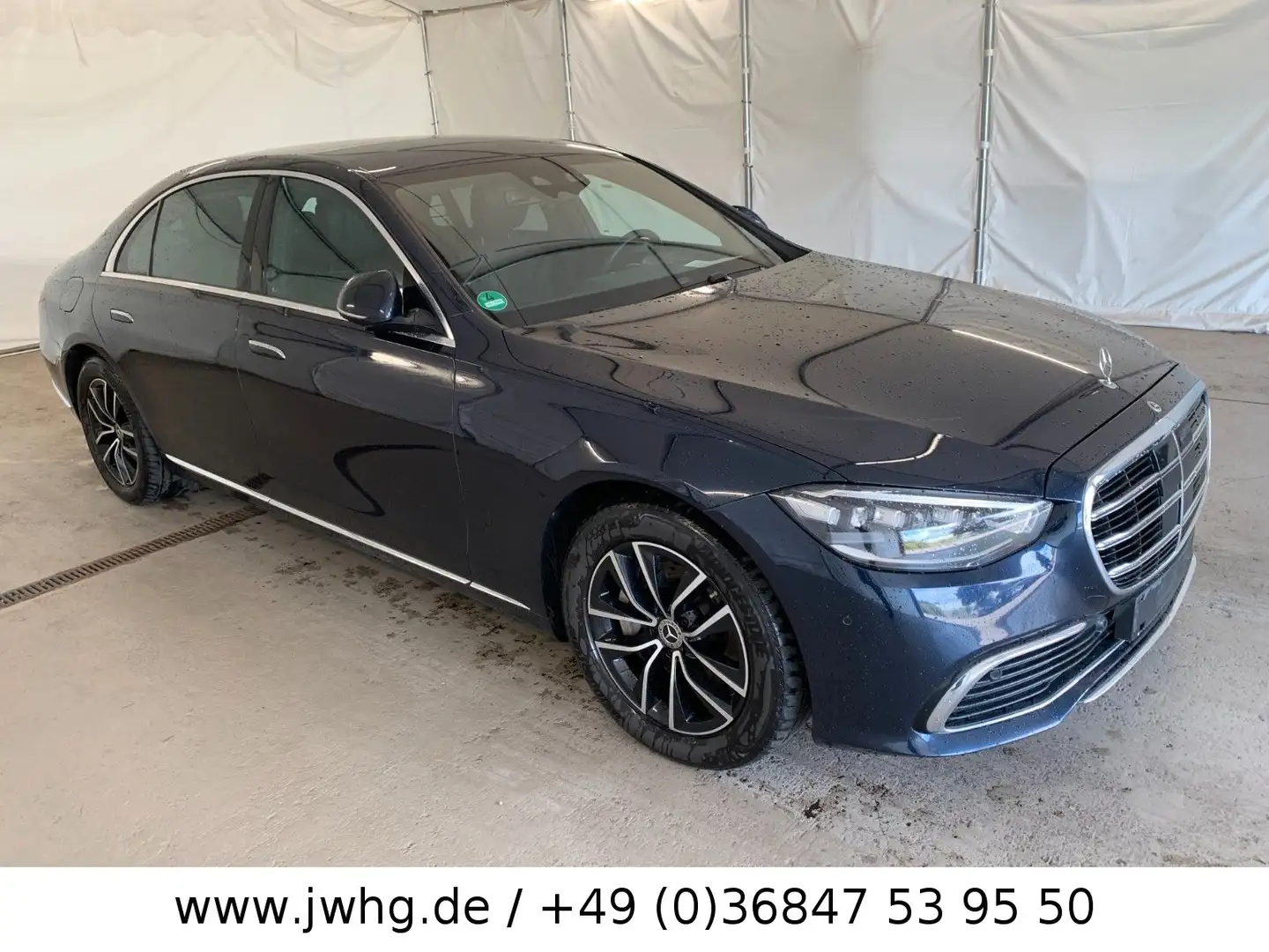 Mercedes-Benz S 400 4M Lang ChauffeurP Nappa Keyless Airmatic Bleu - 2