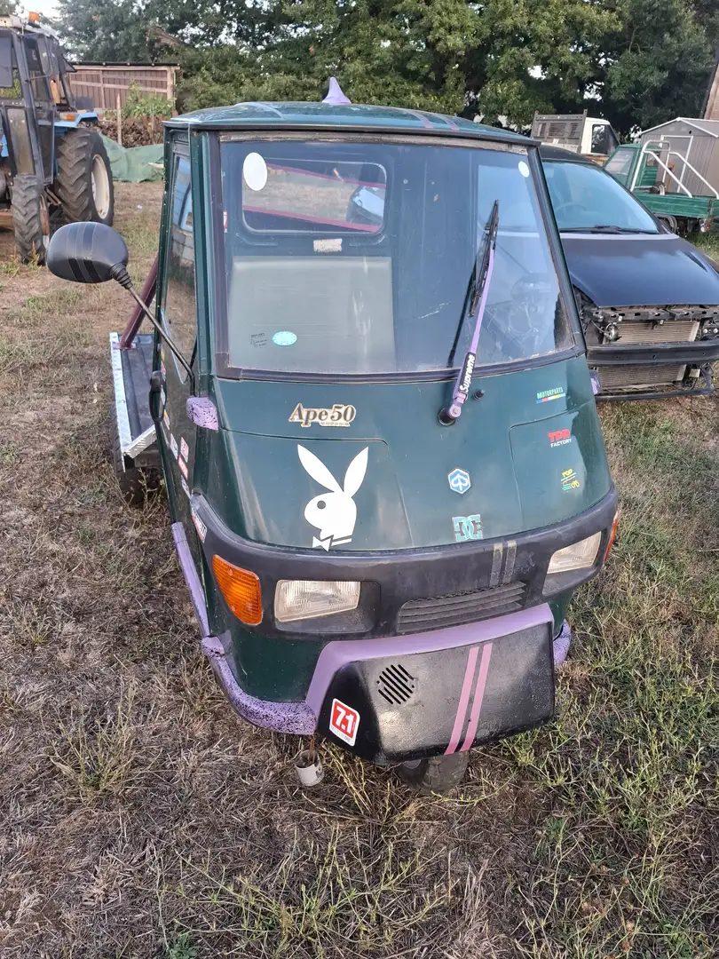Piaggio Ape 50 mix Grün - 2