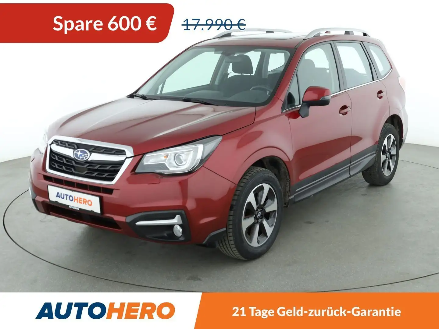 Subaru Forester 2.0 Exclusive Aut.*TEMPO*CAM*SHZ*ALU*TOUCH* Rot - 1