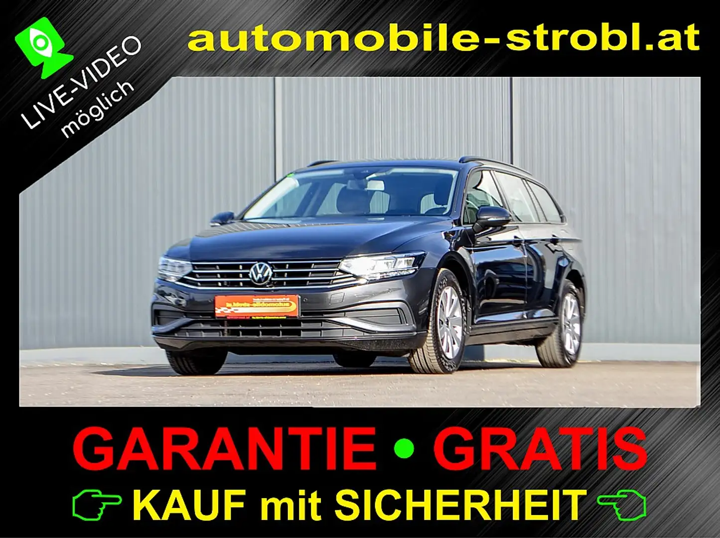 Volkswagen Passat Variant Busn. 2,0 TDI DSG*LED*ACC*RearCam*Garantie* Grijs - 1