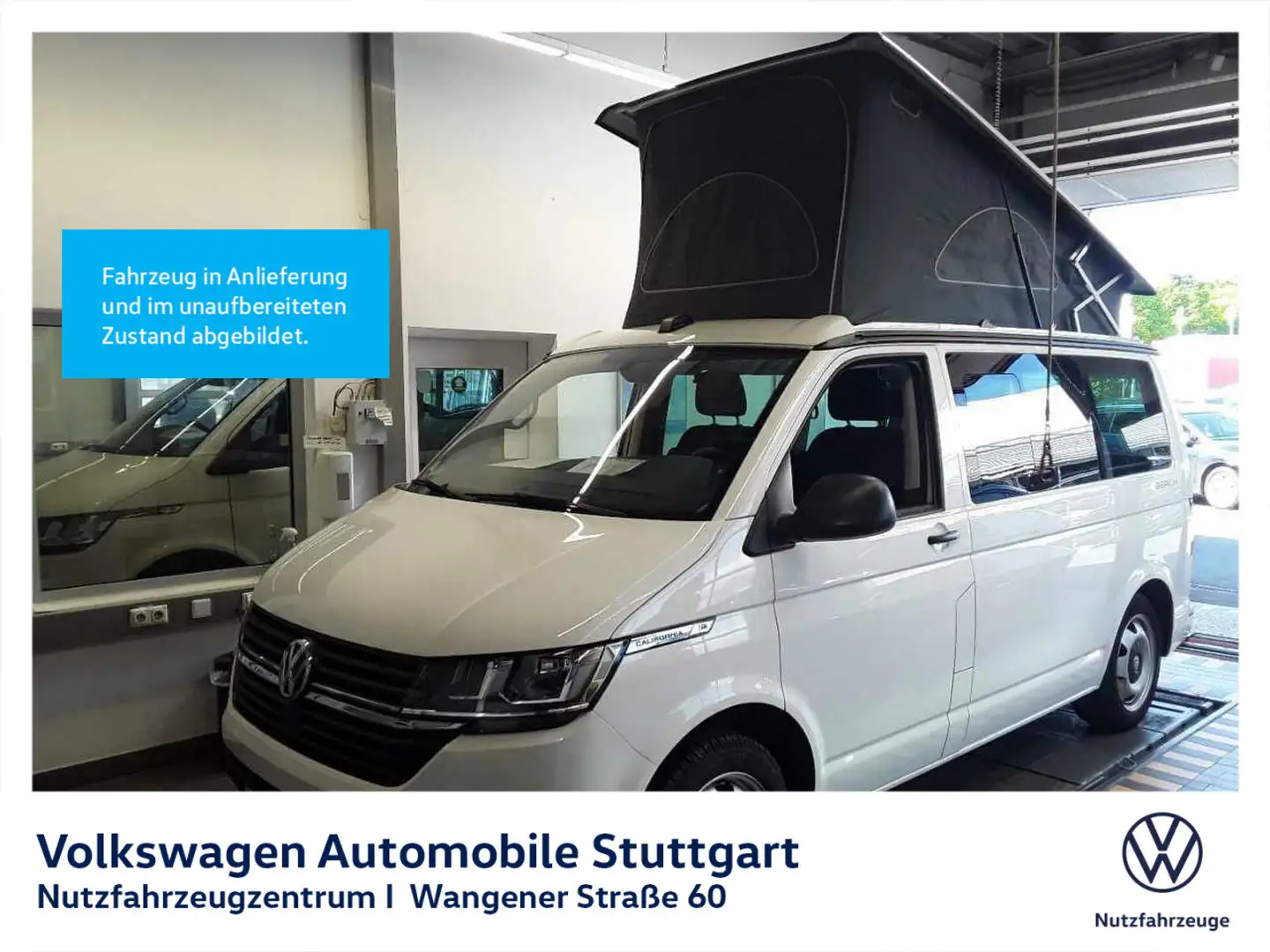 Volkswagen T6.1 California Beach Camper DSG 2.0 TDI Euro 6d Weiß - 2