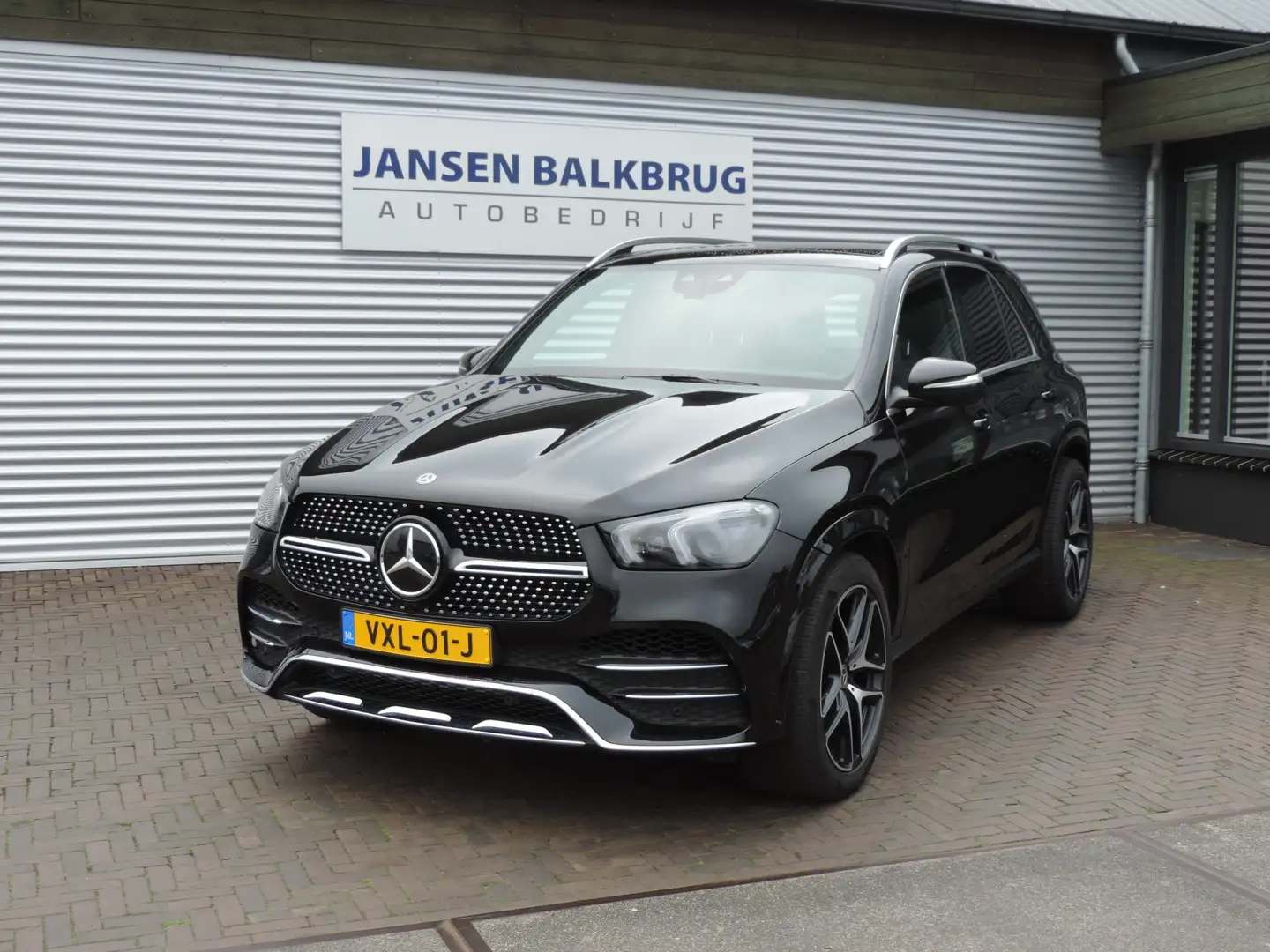 Mercedes-Benz GLE 400 400cdi amg panorama dak Zwart - 2