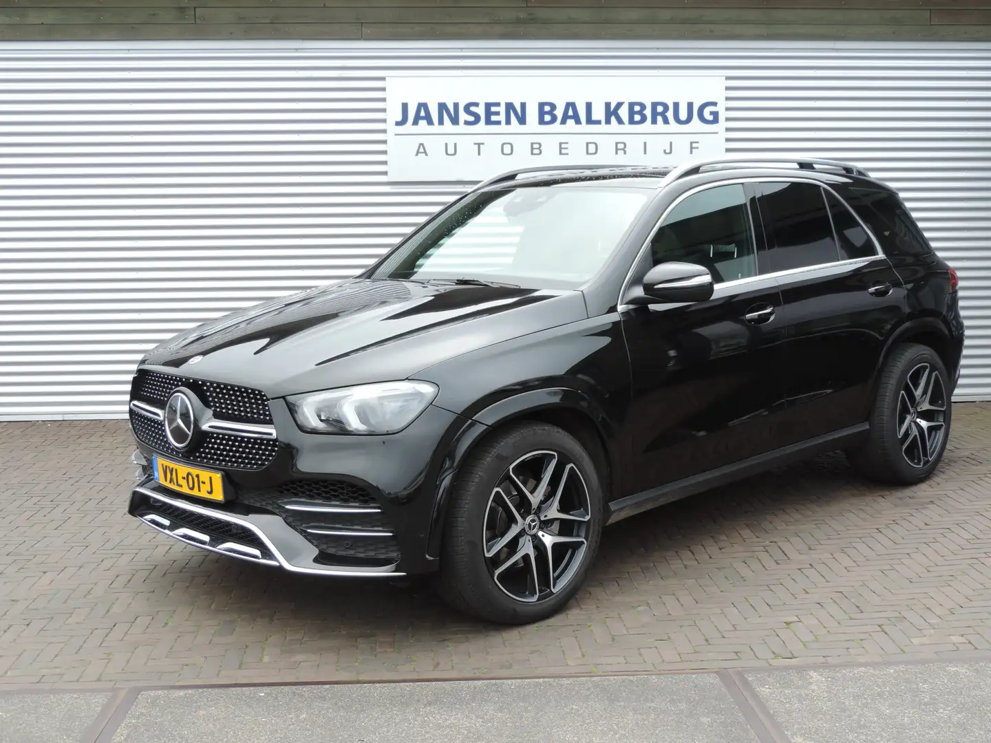 Mercedes-Benz GLE 400 400cdi amg panorama dak Zwart - 1