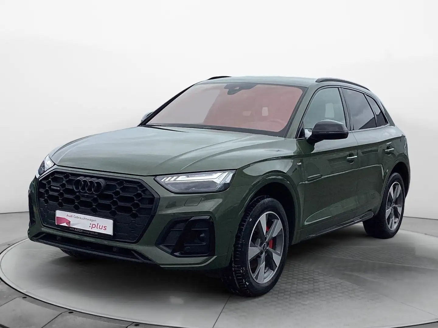 Audi Q5 40 TDI q. S-Tronic edition one, S-Line 2x, Ma Grün - 2