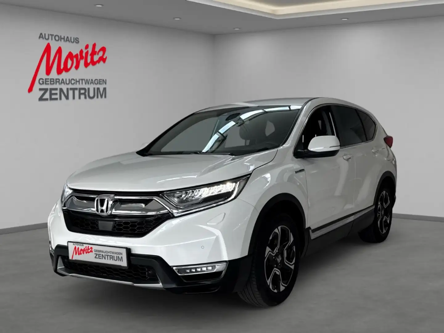 Honda CR-V 2.0 i-MMD HYBRID 2WD Elegance Aut* NAVI*CARPLAY!* Blanc - 1