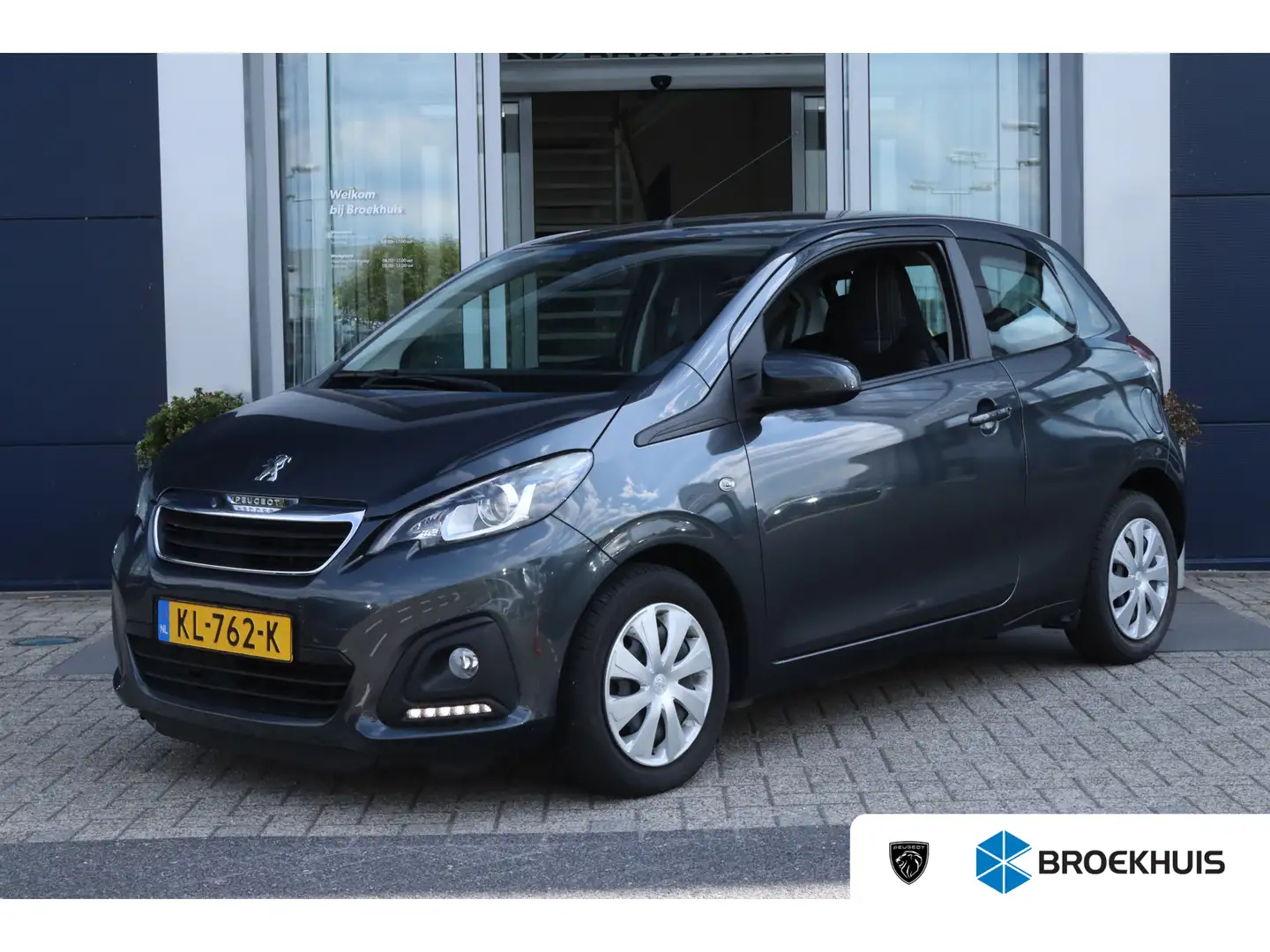 Peugeot 108 1.0 e-VTi Active | Airco | Radio | Elektrische ram Grijs - 1