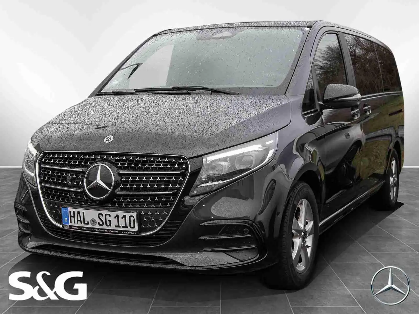 Mercedes-Benz V 300 d AVG 4-Matic AMG+EasyPack+MBUX+3erSitzba Grijs - 1