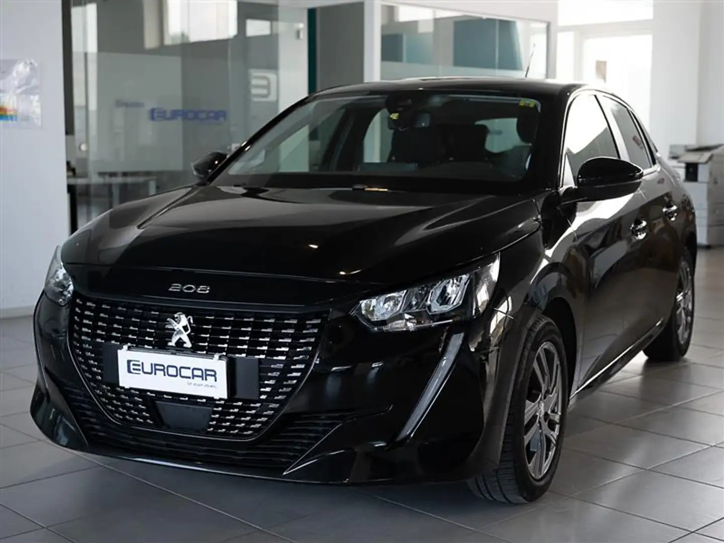 Peugeot 208 Active Pack 1.2 74Cv 36 mesi garanzia Noir - 1