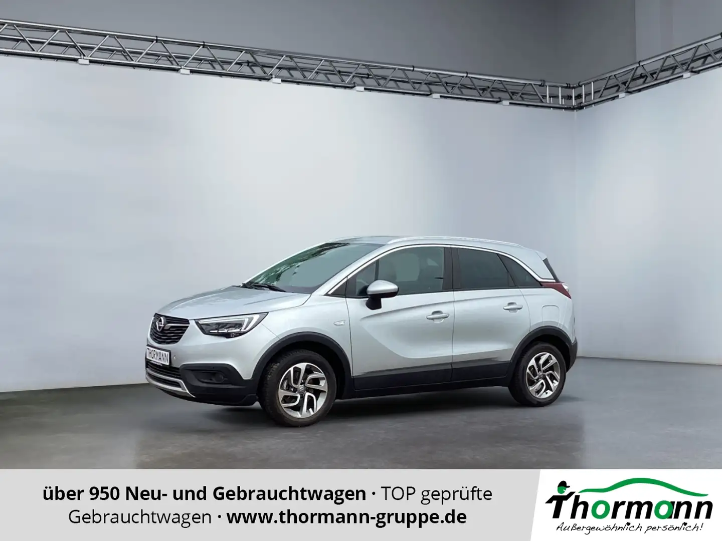 Opel Crossland Innovation 1.2 Turbo FLA SpurH LM KAM Plateado - 1