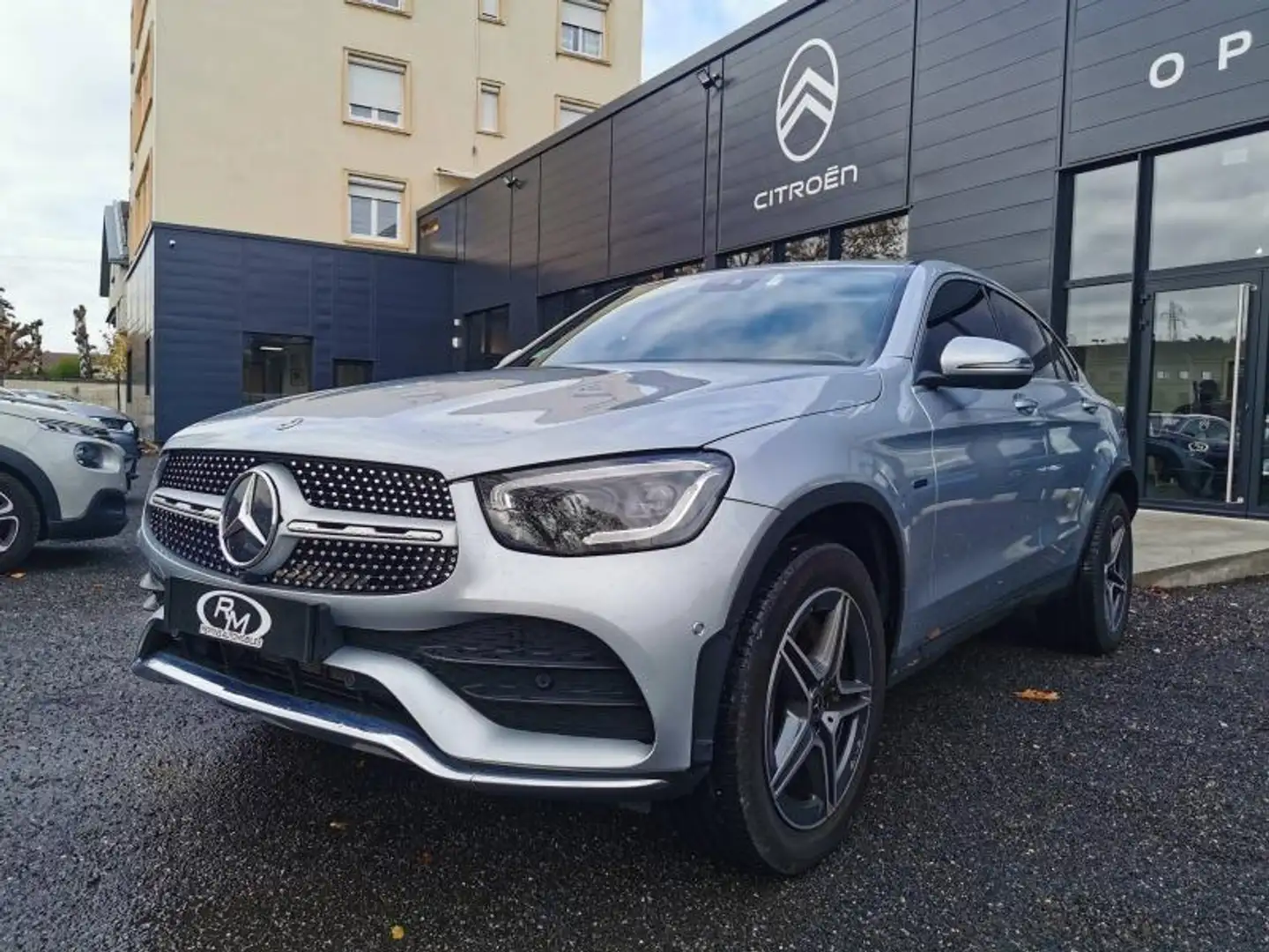 Mercedes-Benz GLC 300 300 de 194+122ch AMG Line 4Matic 9G-Tronic Zilver - 1