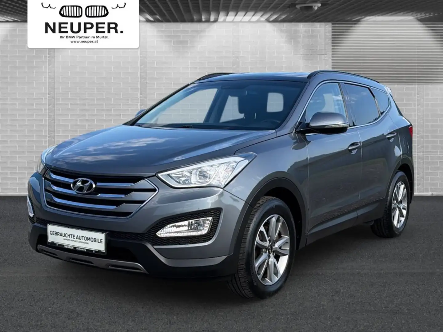 Hyundai SANTA FE 2,2 CRDi 4WD Premium Grau - 1