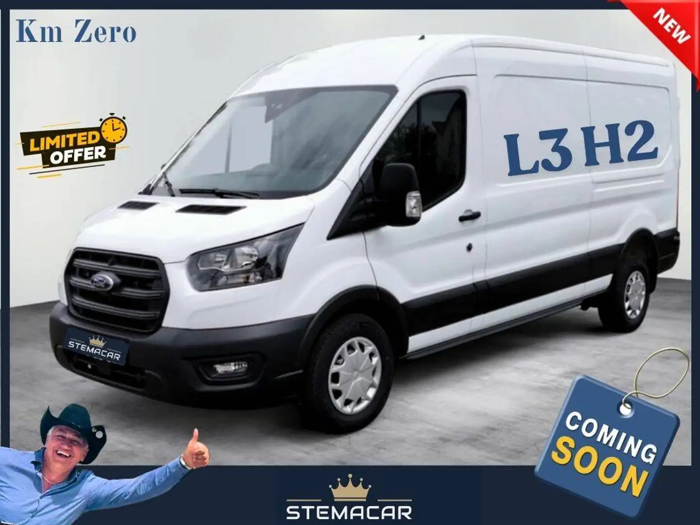 Ford Transit TRANSIT + iva Wit - 1