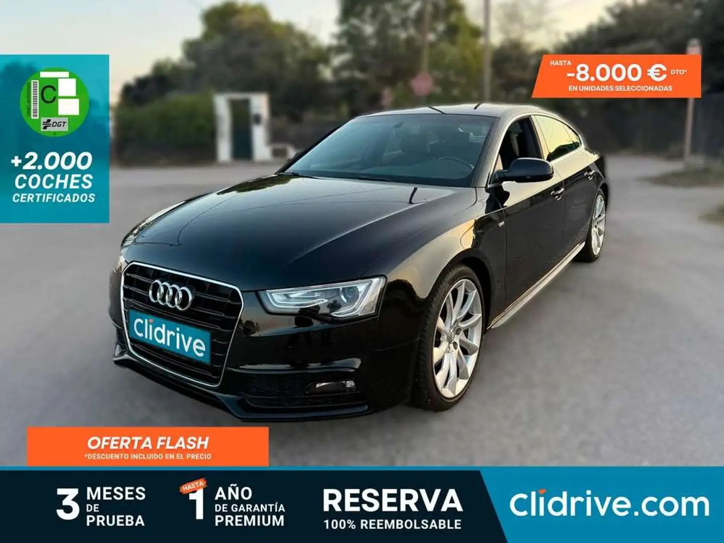 Audi A5 Sportback 1.8 TFSI 170 Negro - 1