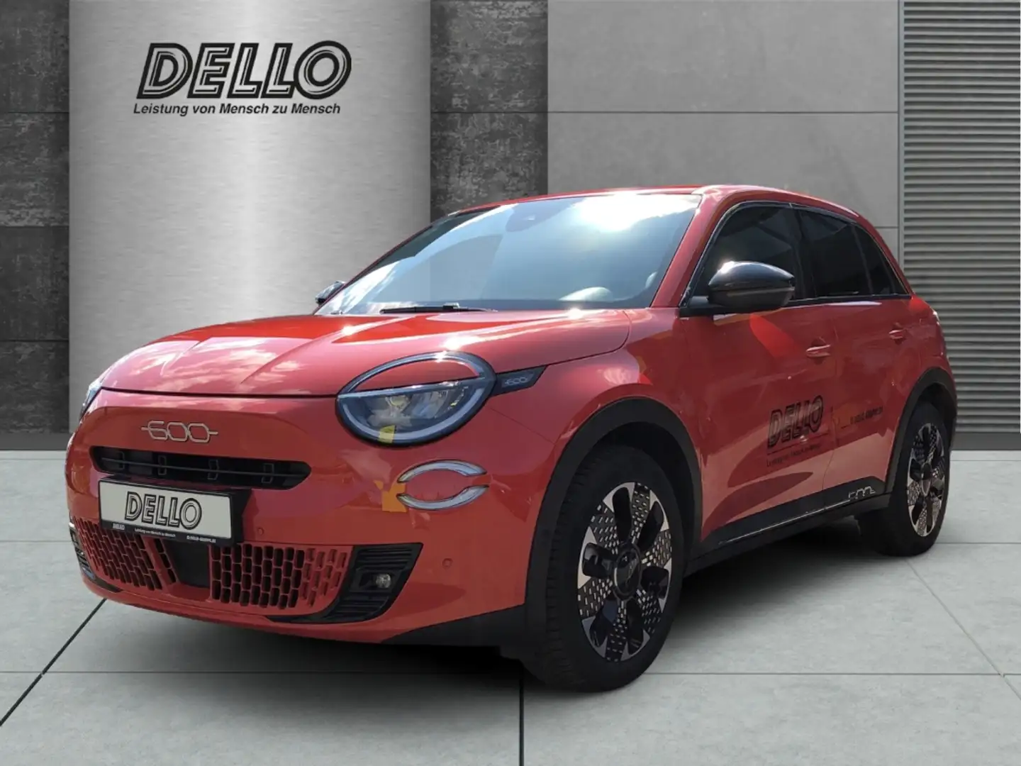 Fiat 600 La Prima Navi+Kamera+Massagesitze+LED+ACC Orange - 1