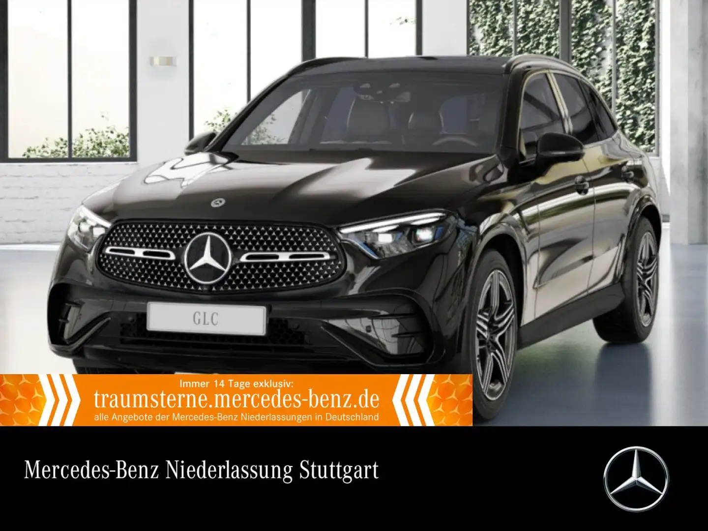 Mercedes-Benz GLC 450 d 4M AMG+NIGHT+PANO+360+AHK+KEYLESS+9G Чёрный - 1