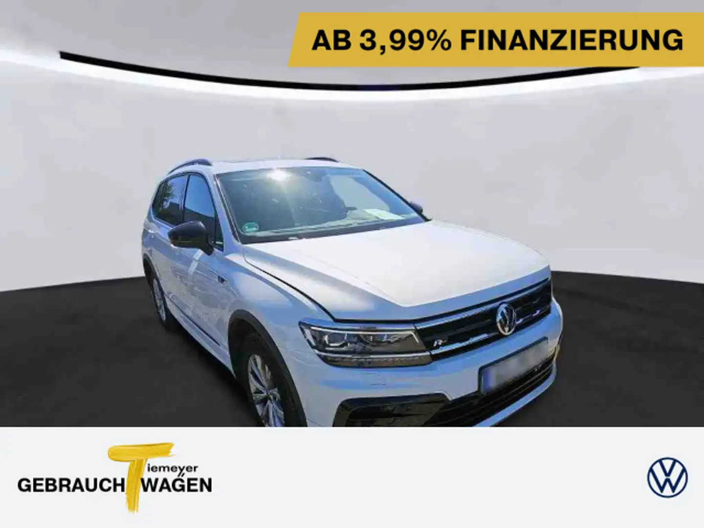 Volkswagen Tiguan Allspace 2.0 TDI DSG 4M R-LINE BLACK PANO Weiß - 1