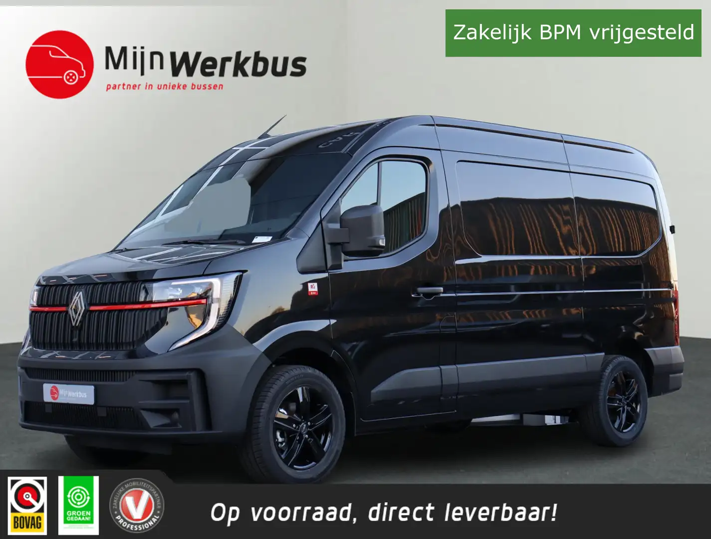 Renault Master T35 2.0 dCi 150 L2H2 Advance RED Edition {NIEUW MO Nero - 1