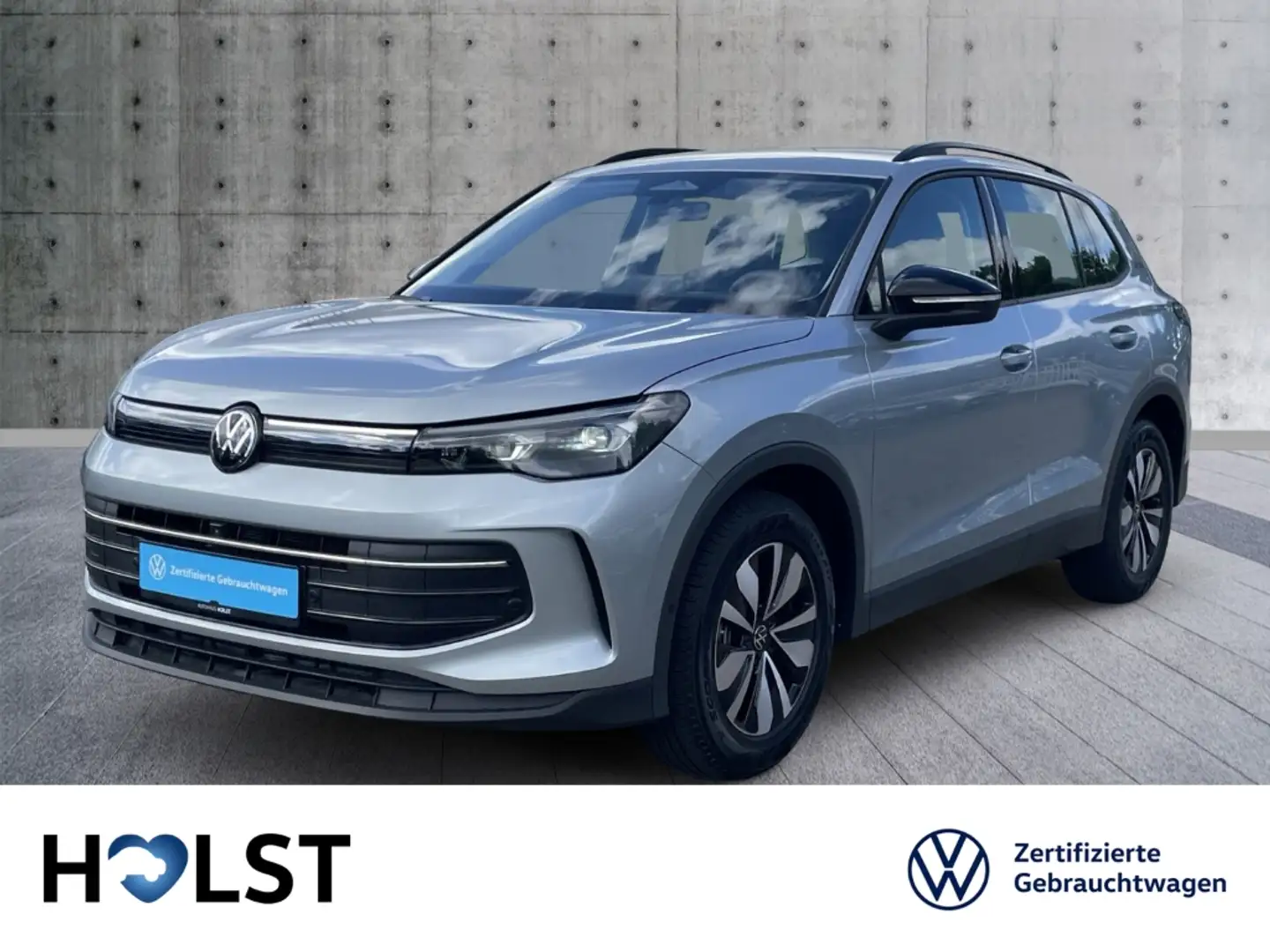 Volkswagen Tiguan 1.5eTSI DSG GOAL IQ.LIGHT H/K AHK ACC GJR Silber - 2