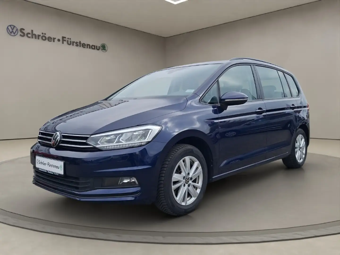Volkswagen Touran Comfortline 2.0 TDI DSG (7-Sitzer/LED/AHK) Blau - 1
