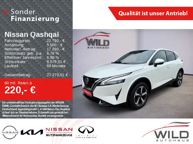 Nissan Qashqai 1.3 DIG T N Connecta