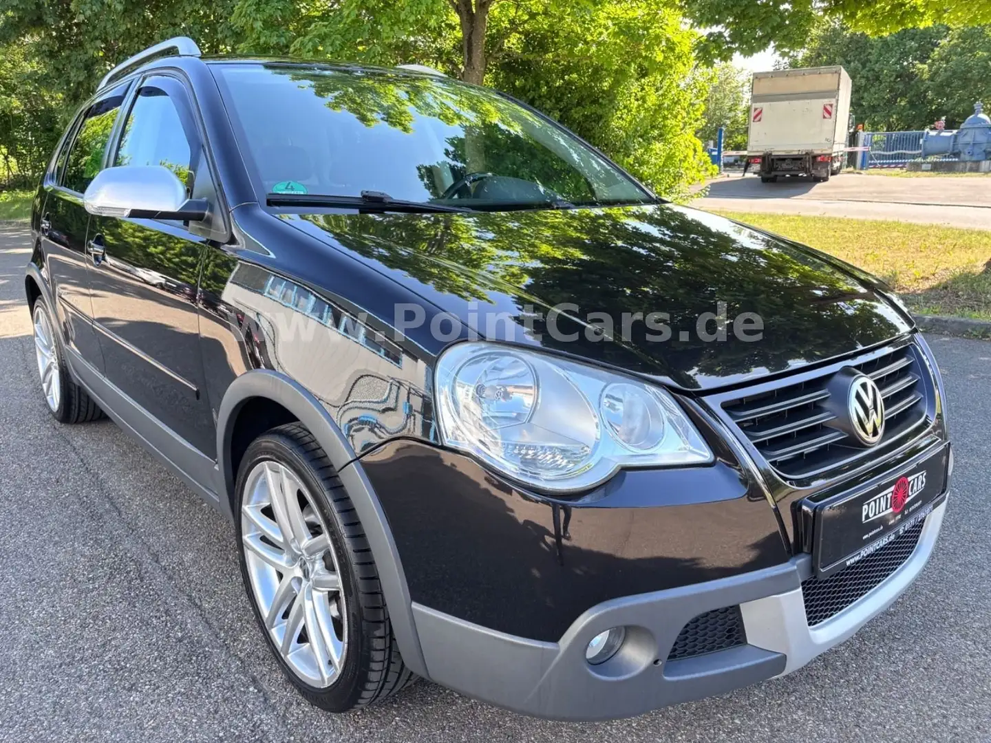 Volkswagen Polo Cross CrossPolo V 1.4 16V*NAVI-EURO 4-ALU-SHZ-WR Schwarz - 2