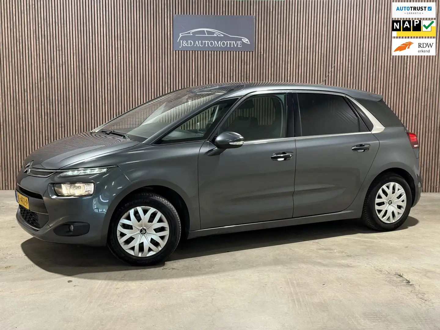 Citroen C4 Picasso 1.6 THP Shine 2015 NAP AUTOMAAT CRUISE NAVI Grijs - 1