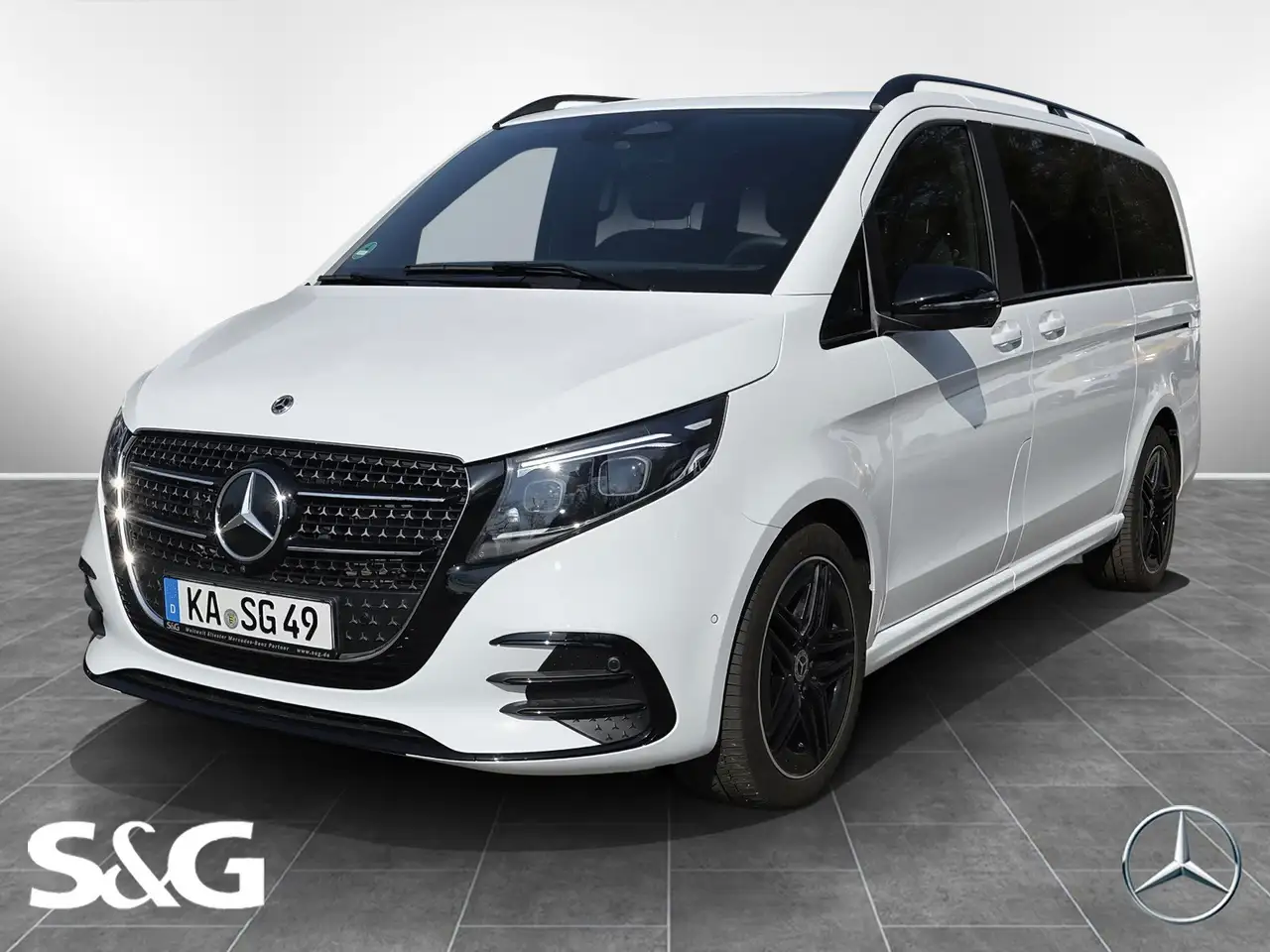 Mercedes-Benz V 300 d AMG lang Avantg+Pak.+AHK+MBUX+M-LED+360°