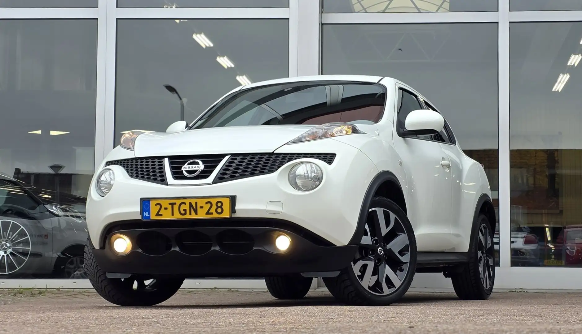 Nissan Juke 1.6 Connect Edition Trekhaak 100% Onderhouden! Wit - 1