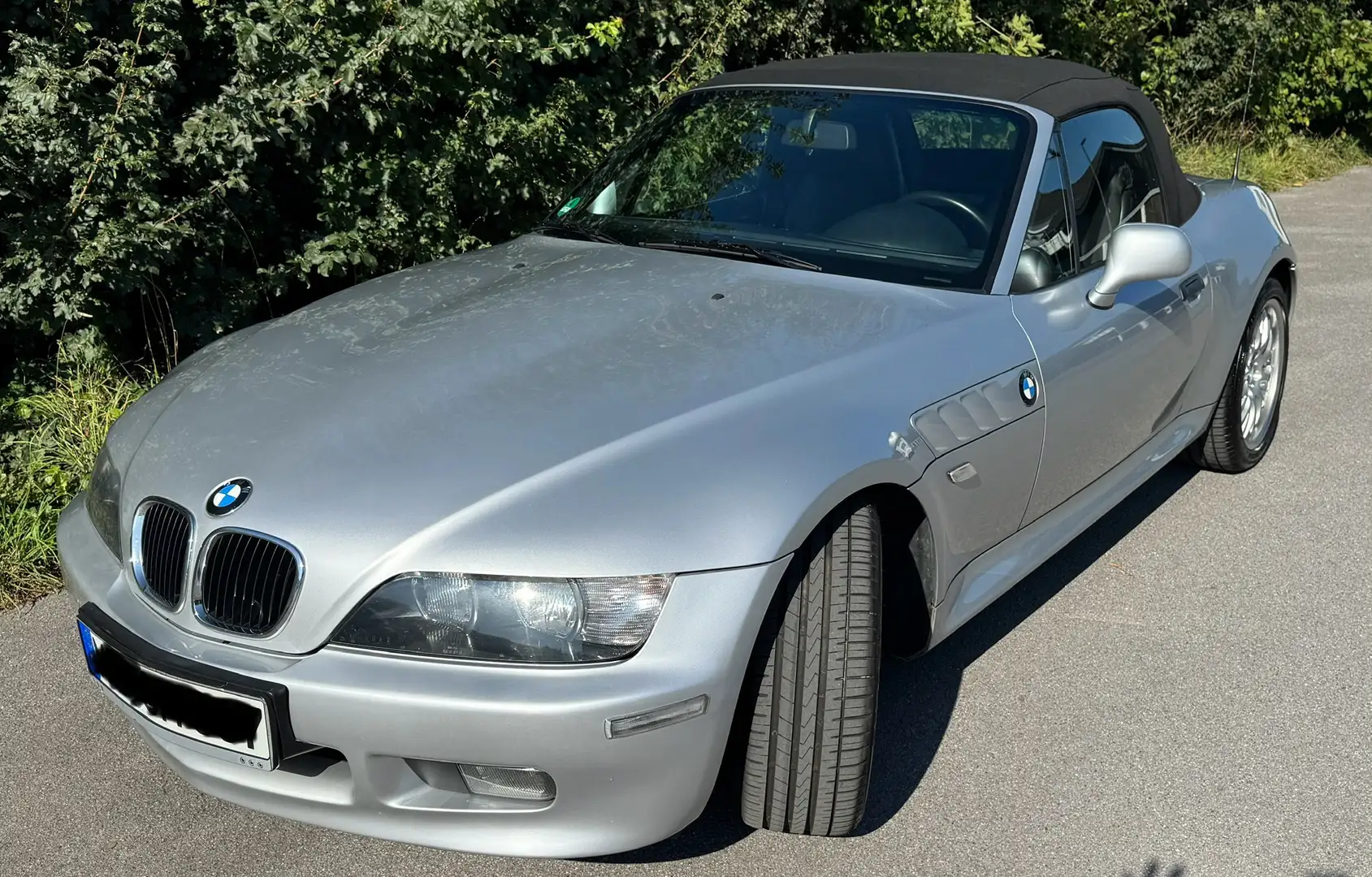 BMW Z3 Roadster 1.8 - M-Paket - EL-Verd. - Hardtop- Klima Silber - 2