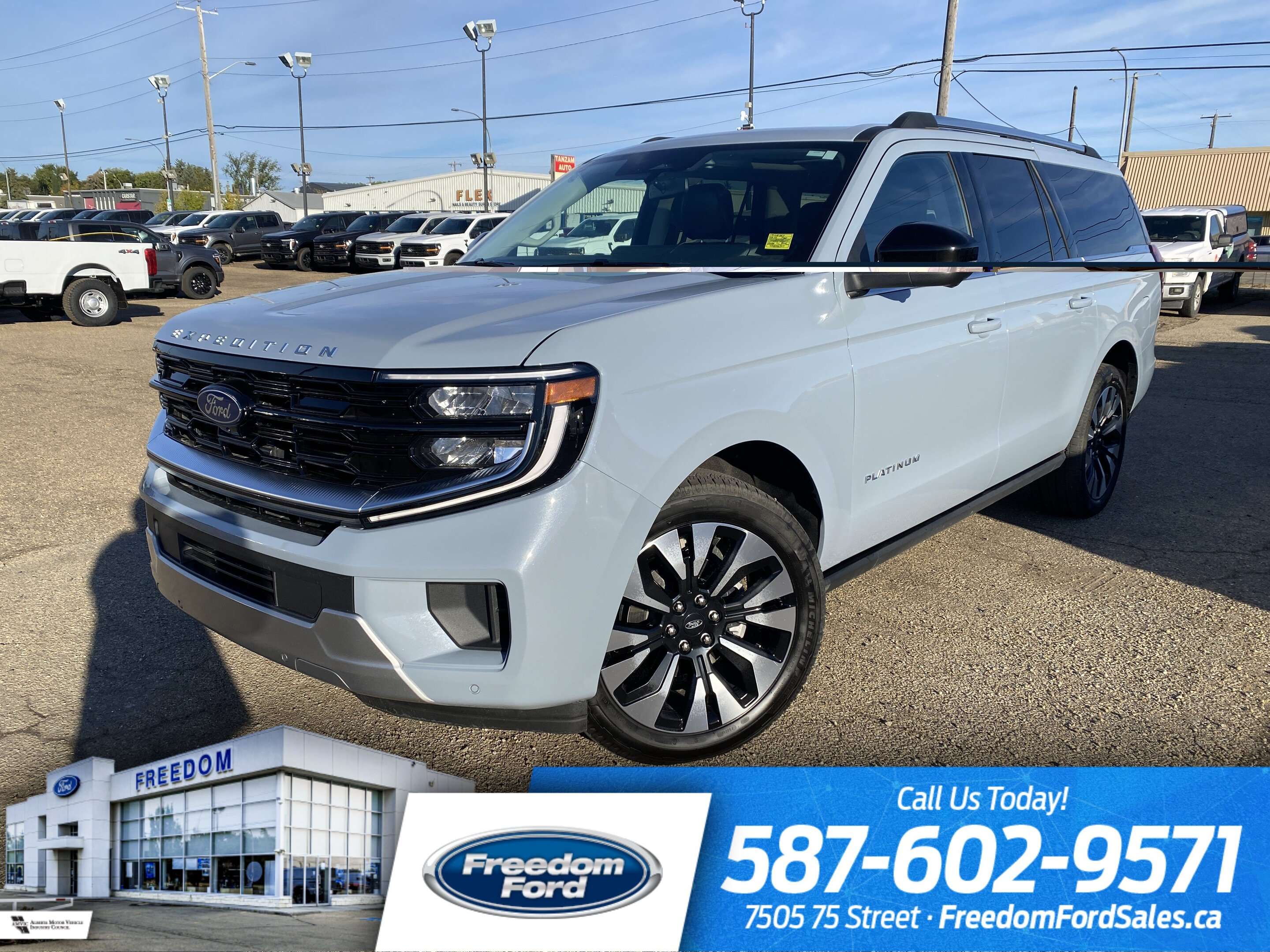 2026 Ford Expedition Platinum Max | 360 Cam | Climate Seats | Panoramic