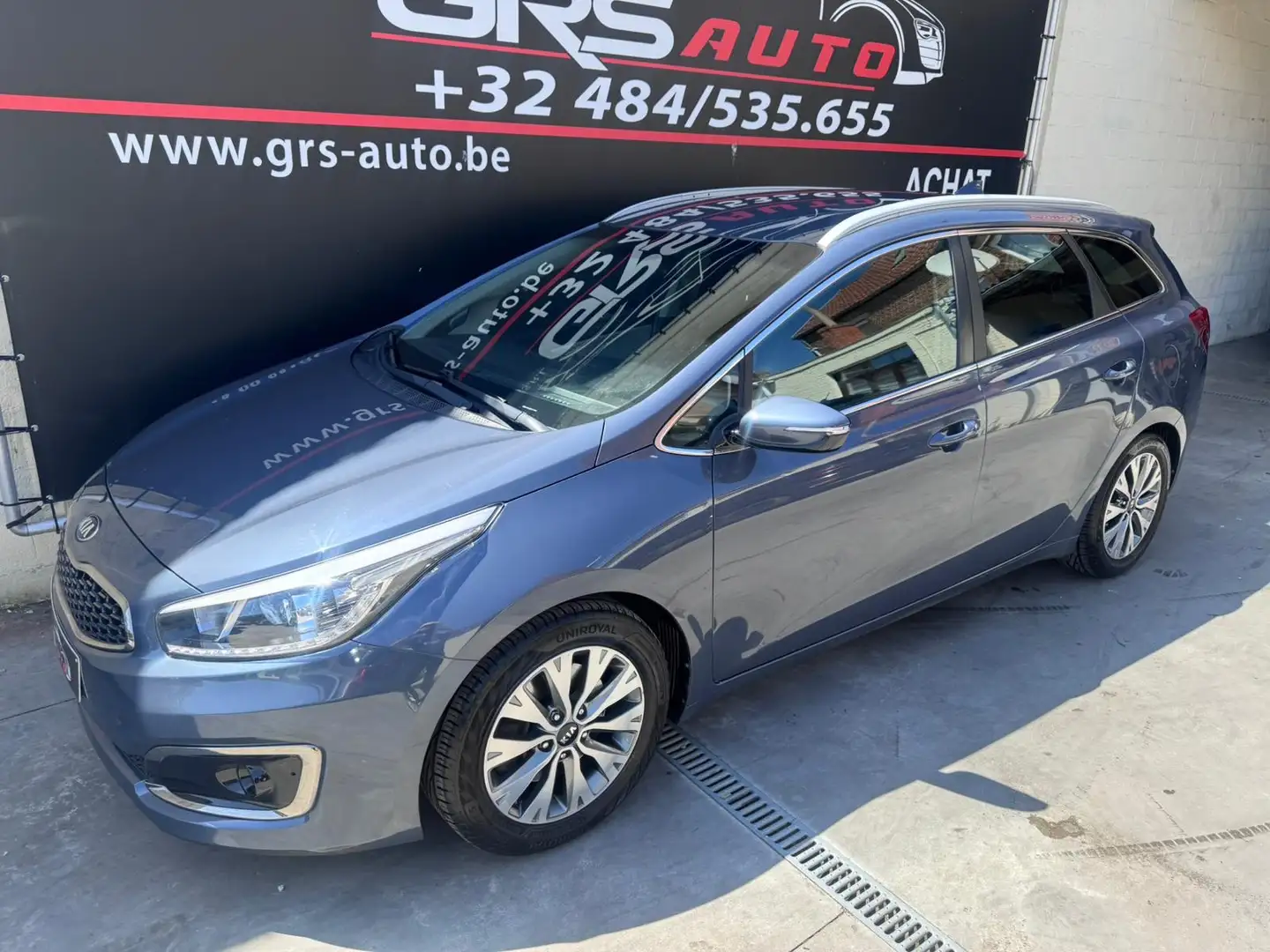 Kia Ceed SW / cee'd SW 1.4i Mind ISG 1ER PROP./CARNET/GARAN 1AN Bleu - 2