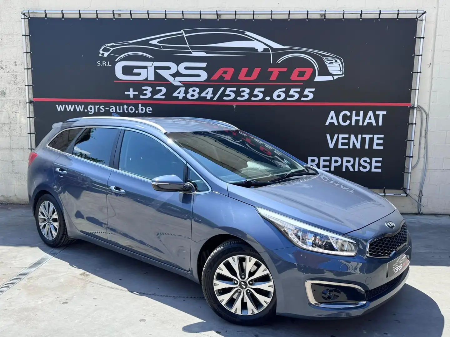 Kia Ceed SW / cee'd SW 1.4i Mind ISG 1ER PROP./CARNET/GARAN 1AN Bleu - 1