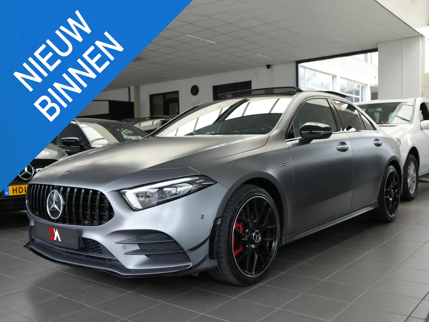 Mercedes-Benz A 250 e AMG Line | BURMESTER | 360° CAMERA | MEMORY | SF Grijs - 1
