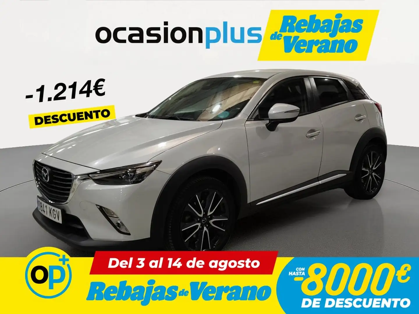 Mazda CX-3 2.0 Luxury 2WD Aut. 120 Blanco - 1