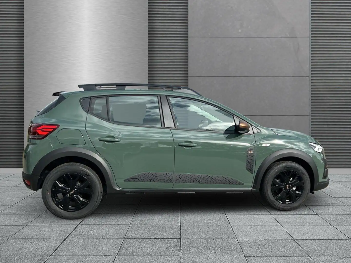 Dacia Sandero Stepway Extreme SHZ+RFK+PDC TCe 110 81 kW (110 ... Vert - 2