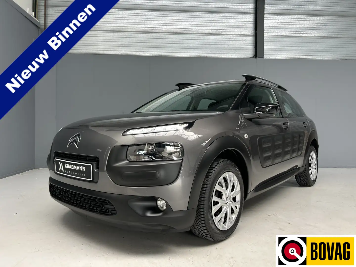 Citroen C4 Cactus 1.2 PureTech Shine Automaat|Cruise|Airco Grijs - 1