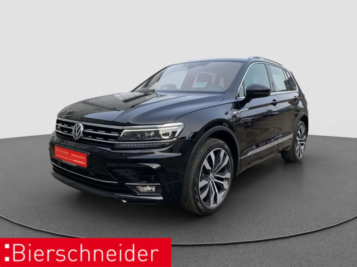 Volkswagen Tiguan 2.0 TSI DSG 4Mo. 2x R-Line 20 AHK KEYLESS Schwarz - 2