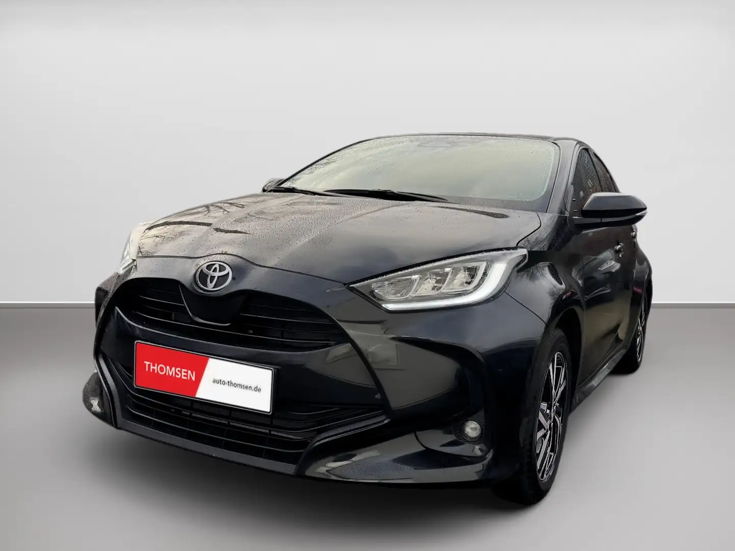 Toyota Yaris 1.5 Teamplayer ACC+AUT+LED+Virtual+Kam.+LM Schwarz - 2