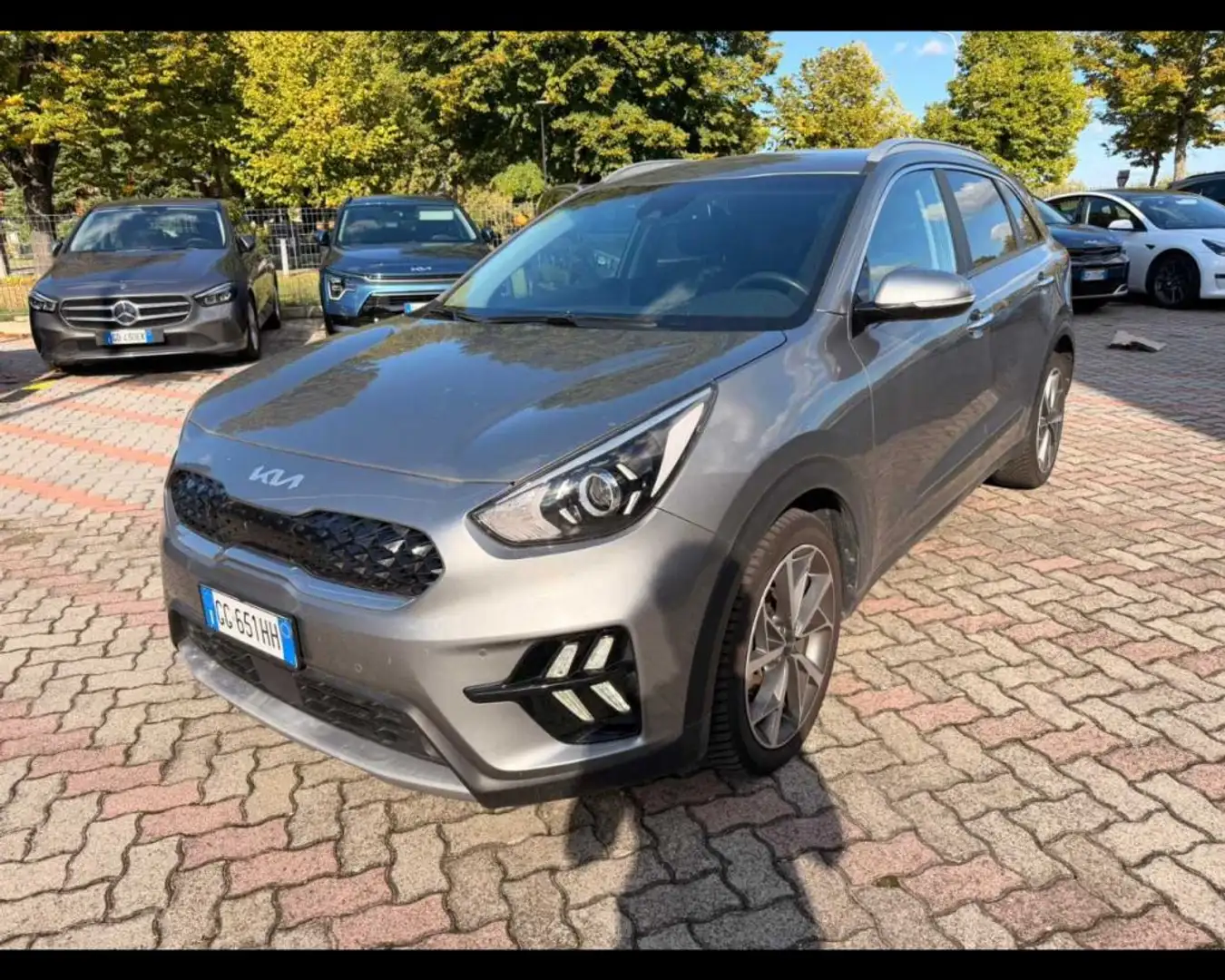 Kia Niro 1.6 GDi DCT HEV Style Argent - 1