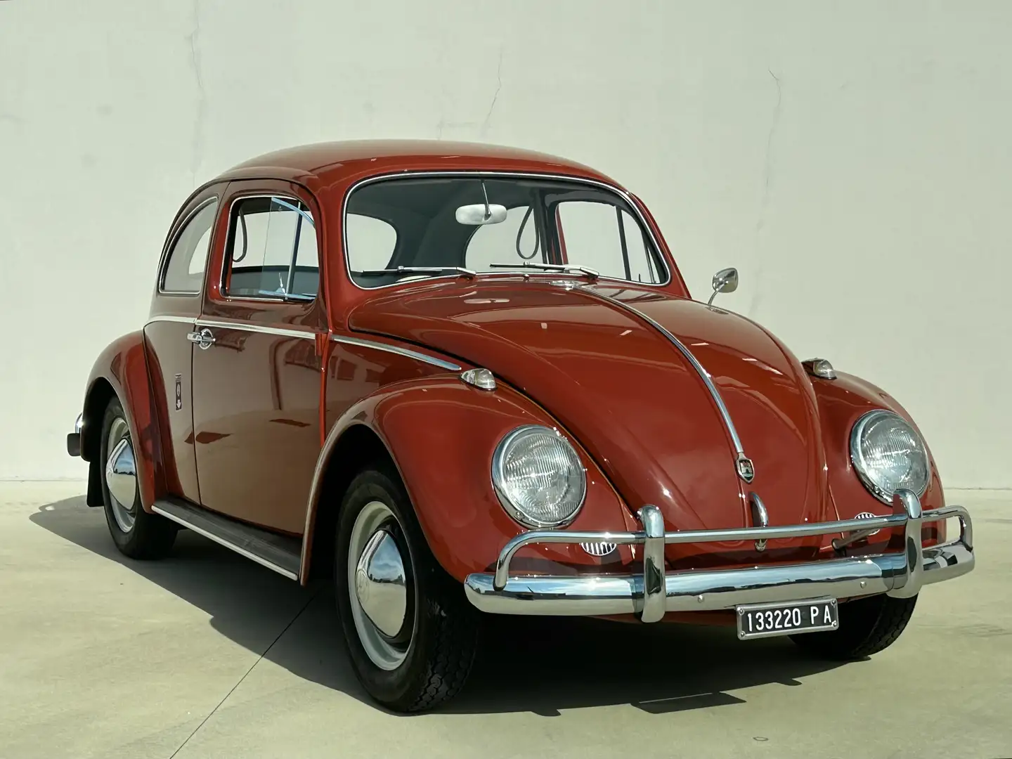 Volkswagen Maggiolino 6 Volts ASI ORO Rot - 2