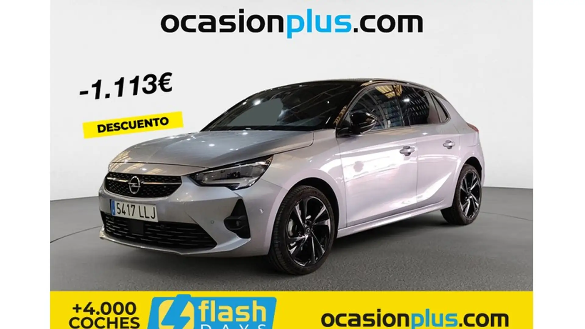 Opel Corsa 1.2T XHL S/S GS-Line 100 Argent - 1