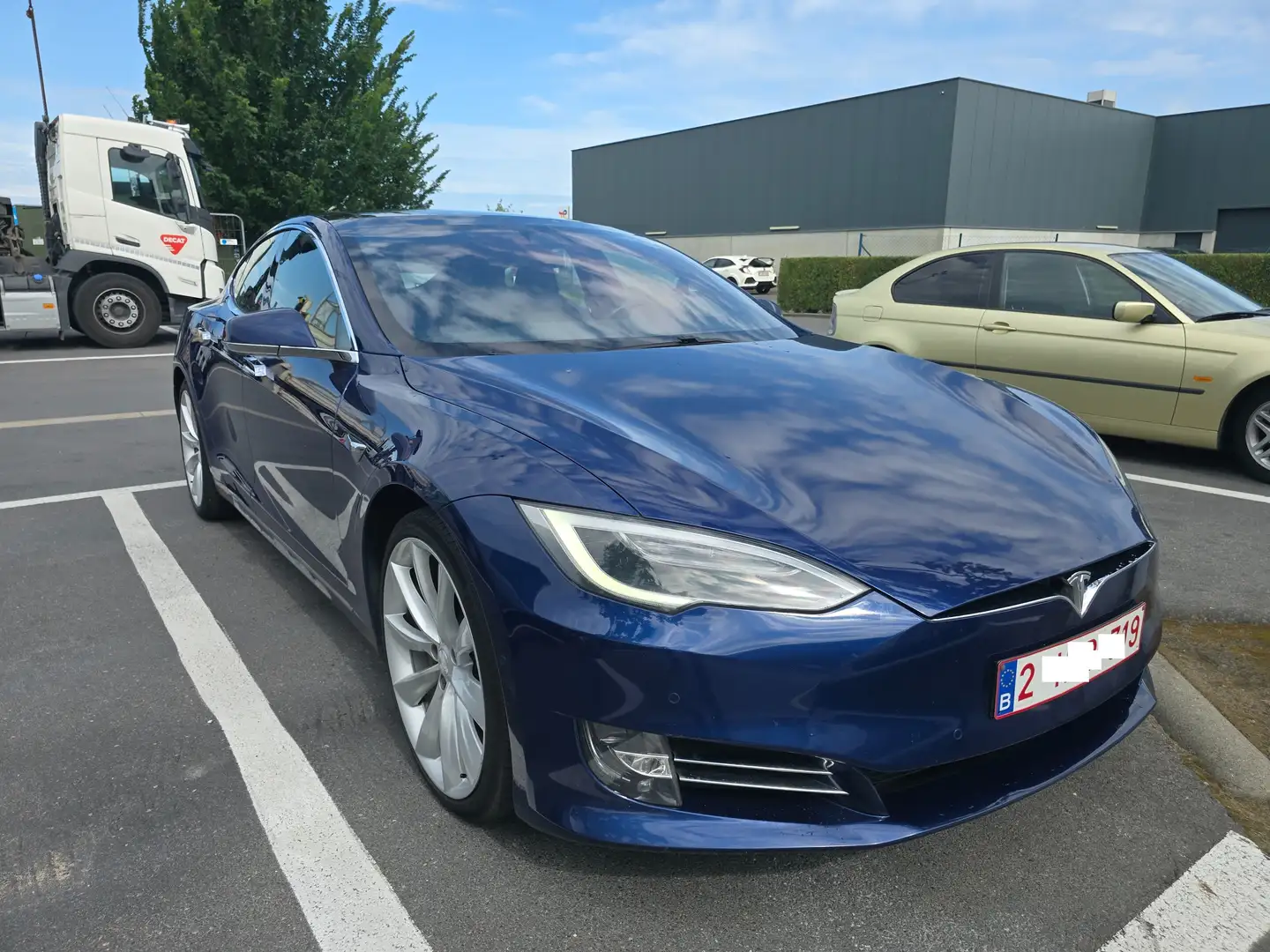 Tesla Model S Model S 75D Allradantrieb Bleu - 2